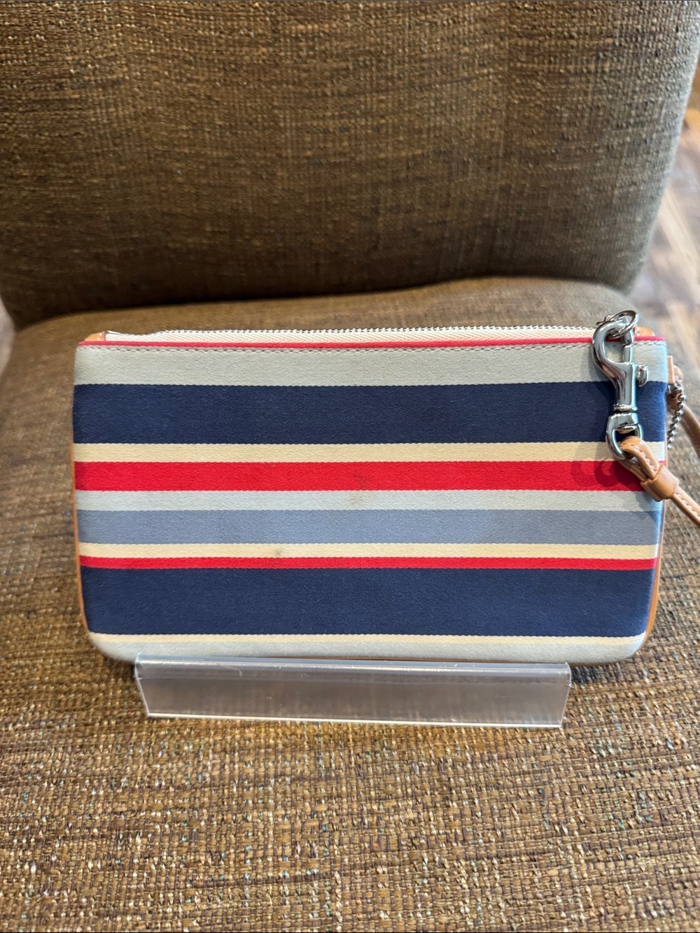 Coach vintage Hampton multicolor canvas tote bag & wristlet wallet with hangtag - Picture 11 of 12